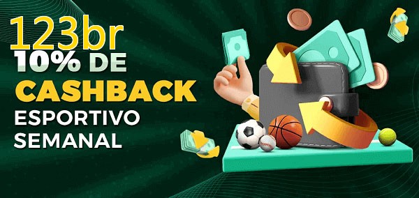 10% de bônus de cashback na 123br